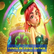 roleta de cores sorteio